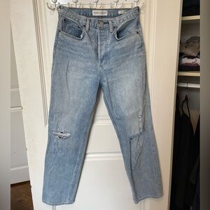 Aritzia Denim Forum Light Blue Jeans